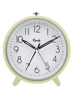 NWOT ⭐️ Equity by La Crosse Quartz Metal Alarm Clock